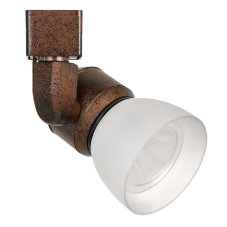 A large image of the Cal Lighting HT-888 Rust / Frosted White