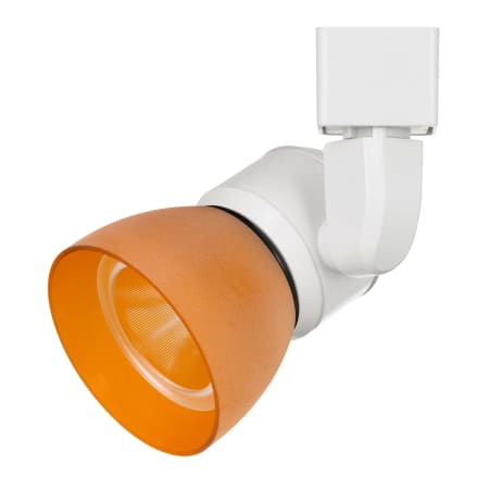 A large image of the Cal Lighting HT-888 White / Frosted Amber