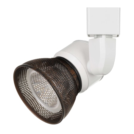 A large image of the Cal Lighting HT-888-MESH White / Rust