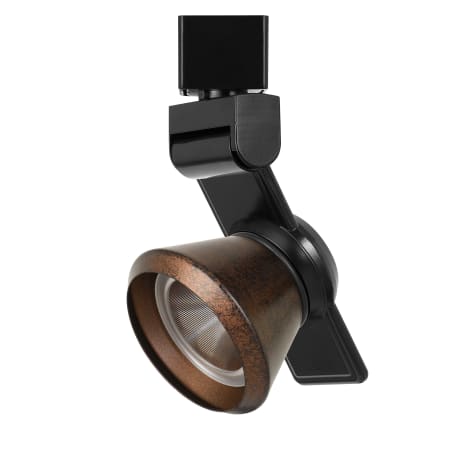 A large image of the Cal Lighting HT-999-CONE Black / Rust