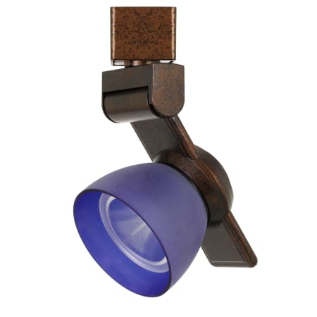 A large image of the Cal Lighting HT-999 Rust / Frosted Blue