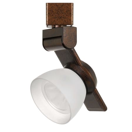 A large image of the Cal Lighting HT-999 Rust / Frosted White