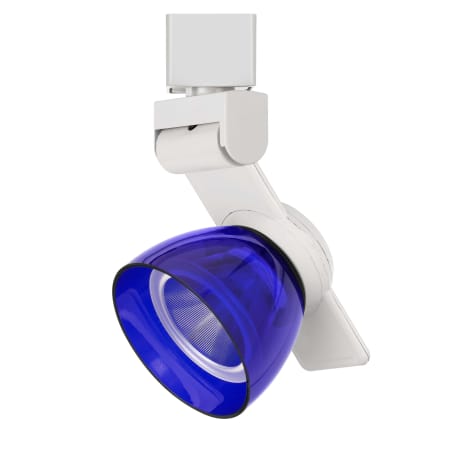 A large image of the Cal Lighting HT-999 White / Clear Blue