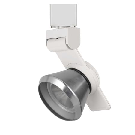 A large image of the Cal Lighting HT-999-CONE White / Brushed Steel