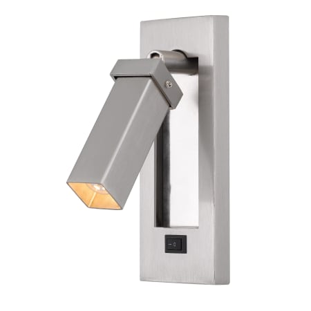 A large image of the Cal Lighting LA-8046 Brushed Steel