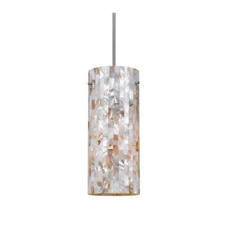 A large image of the Cal Lighting UP-1018/6 Brushed Steel