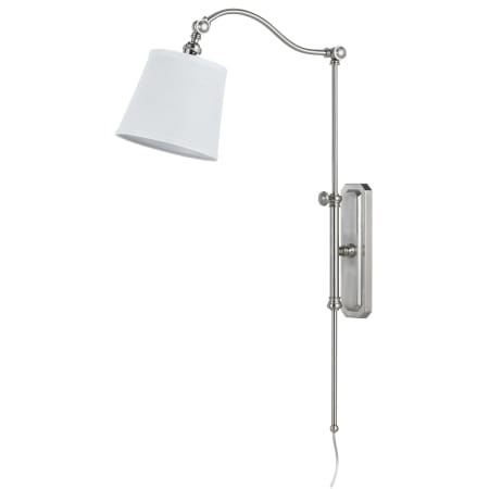 A large image of the Cal Lighting WL-2474 Brushed Steel