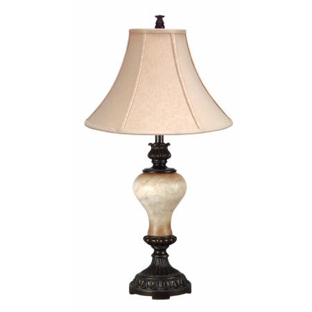 A large image of the Cal Lighting BO-731TB Antique Walnut/Ivory