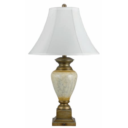 A large image of the Cal Lighting LA-130 Antique Gold/Marble