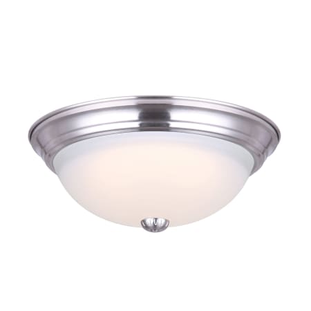 A large image of the Canarm LFM160A13 Brushed Nickel