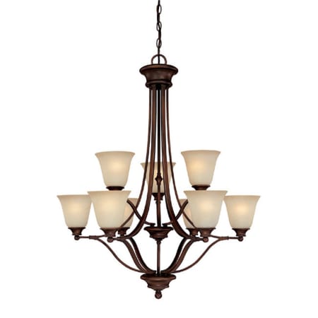 A large image of the Capital Lighting 3419-287 Burnished Bronze