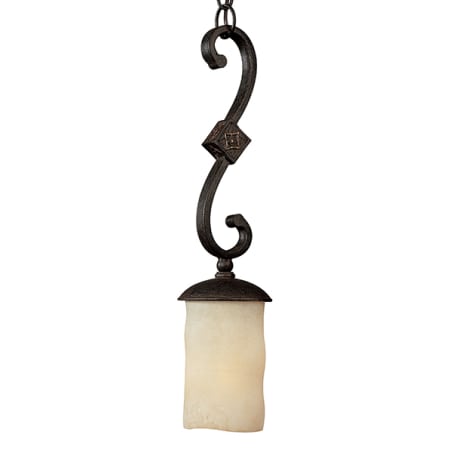 A large image of the Capital Lighting 3601-125 Rustic Iron