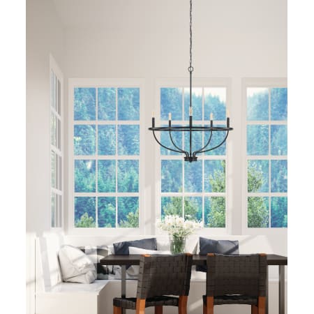 Capital Lighting 428551bn Brushed Nickel Greyson 5 Light