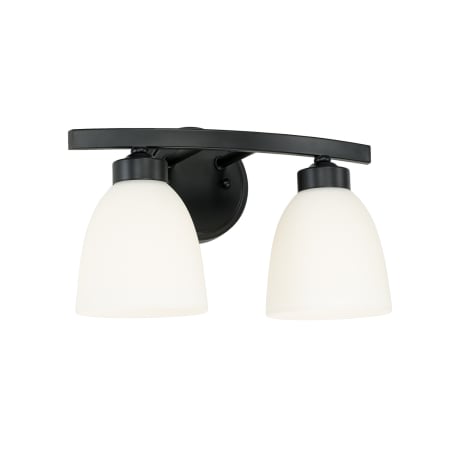A large image of the Capital Lighting 114321-333 Matte Black