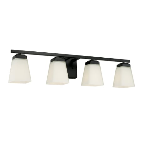 A large image of the Capital Lighting 114441-334 Matte Black