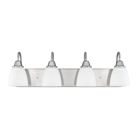 A large image of the Capital Lighting 115141-337 Brushed Nickel