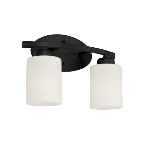 A large image of the Capital Lighting 115221-338 Matte Black