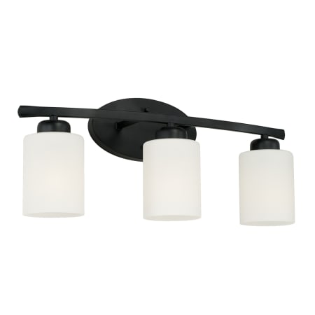 A large image of the Capital Lighting 115231-338 Matte Black