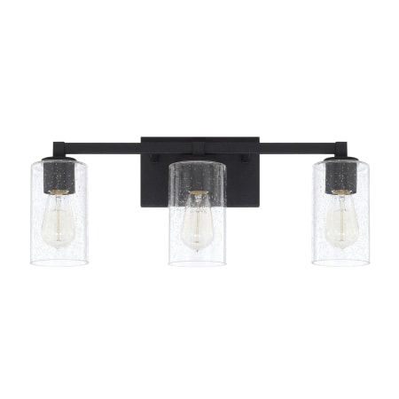 A large image of the Capital Lighting 119831-435 Black Iron