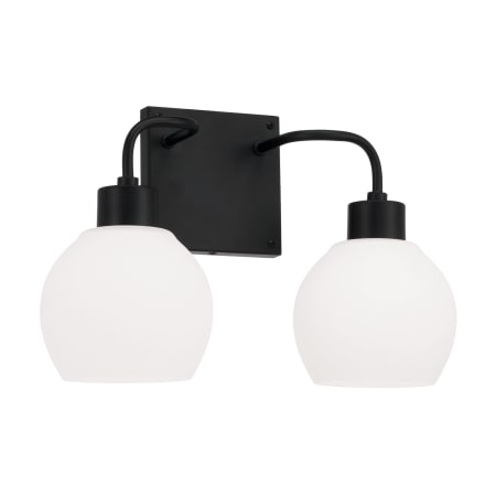 A large image of the Capital Lighting 120021-540 Matte Black
