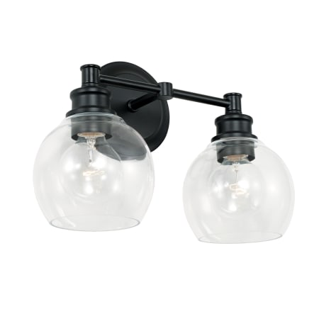 A large image of the Capital Lighting 121121-426 Matte Black