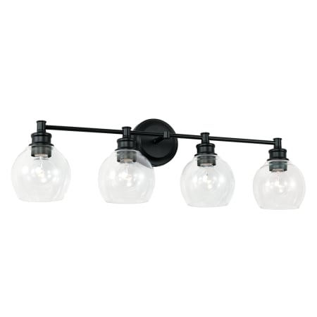 A large image of the Capital Lighting 121141-426 Matte Black