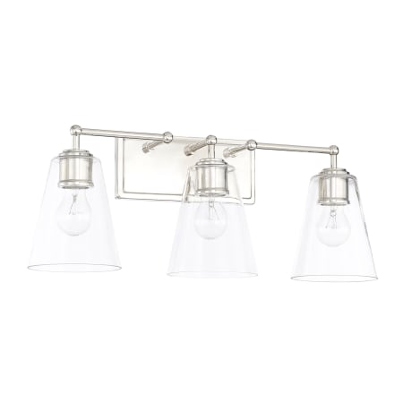 A large image of the Capital Lighting 121731-431 Polished Nickel