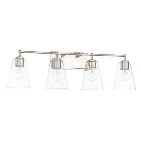 A large image of the Capital Lighting 121741-431 Brushed Nickel