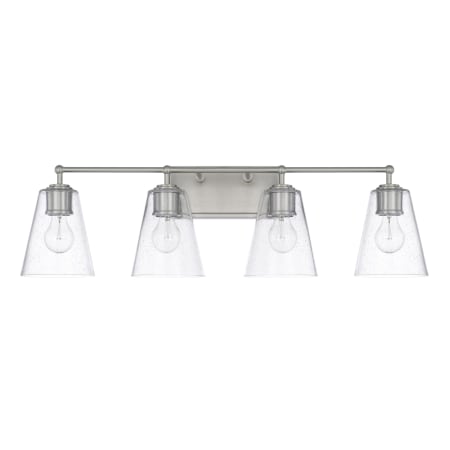 A large image of the Capital Lighting 121741-463 Brushed Nickel
