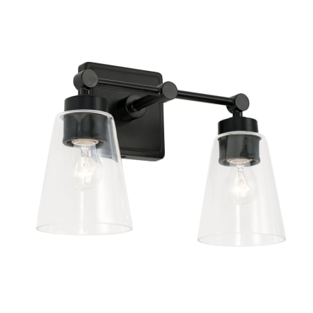 A large image of the Capital Lighting 121821-432 Matte Black