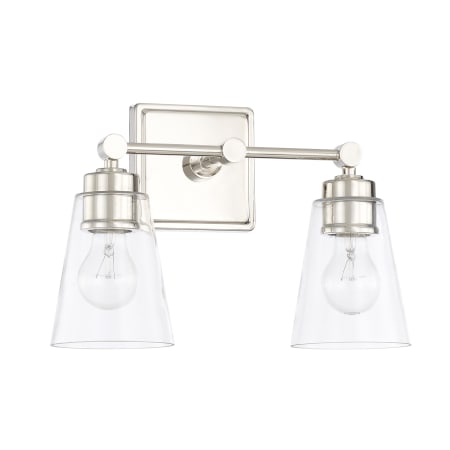 A large image of the Capital Lighting 121821-432 Polished Nickel