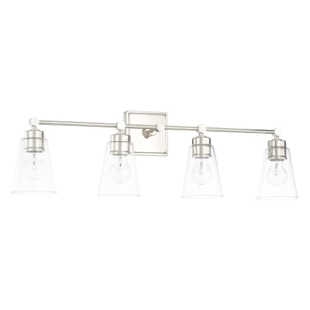 A large image of the Capital Lighting 121841-432 Polished Nickel