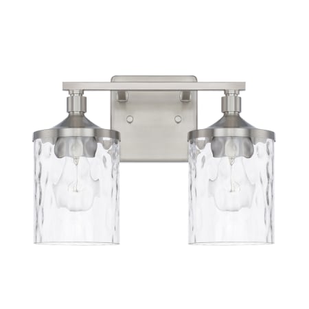 A large image of the Capital Lighting 128821-451 Brushed Nickel