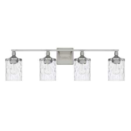 A large image of the Capital Lighting 128841-451 Brushed Nickel