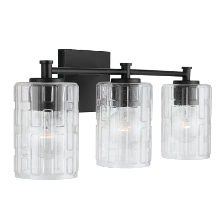 A large image of the Capital Lighting 138331-491 Matte Black
