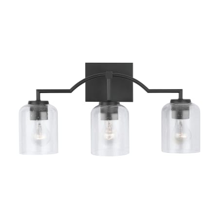 A large image of the Capital Lighting 139331-500 Matte Black