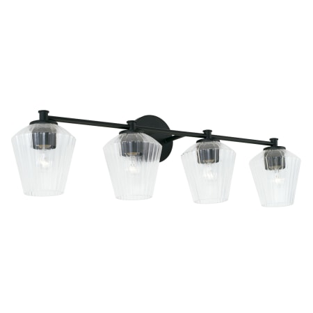 A large image of the Capital Lighting 141441-507 Matte Black