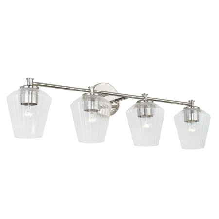A large image of the Capital Lighting 141441-507 Polished Nickel