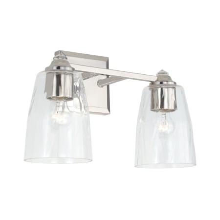 A large image of the Capital Lighting 141821-509 Polished Nickel