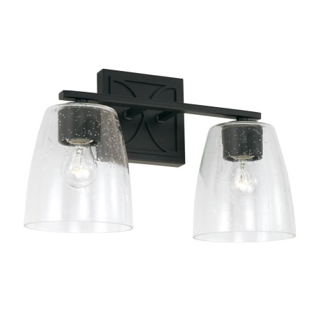 A large image of the Capital Lighting 142321-488 Matte Black