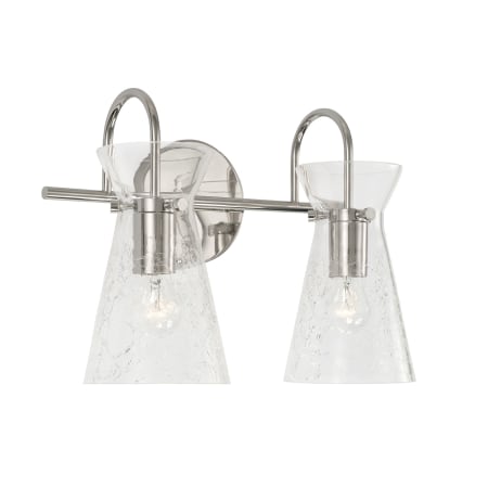 A large image of the Capital Lighting 142421 Polished Nickel