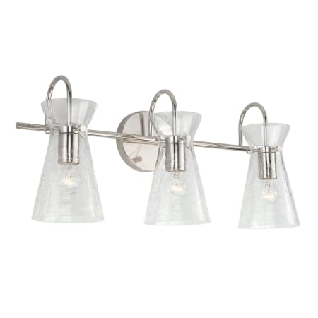 A large image of the Capital Lighting 142431 Polished Nickel