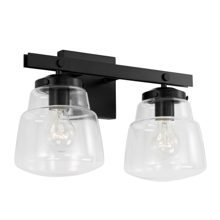 A large image of the Capital Lighting 142721-518 Matte Black