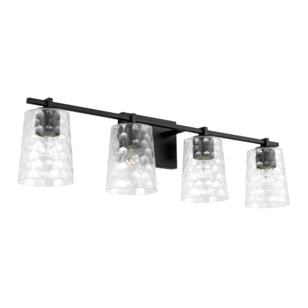 A large image of the Capital Lighting 143541-517 Matte Black