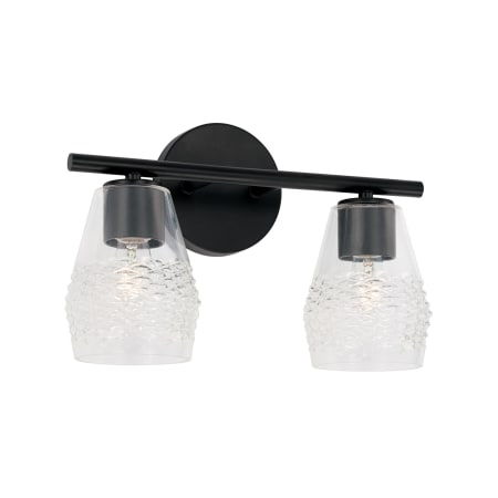 A large image of the Capital Lighting 145021-524 Matte Black