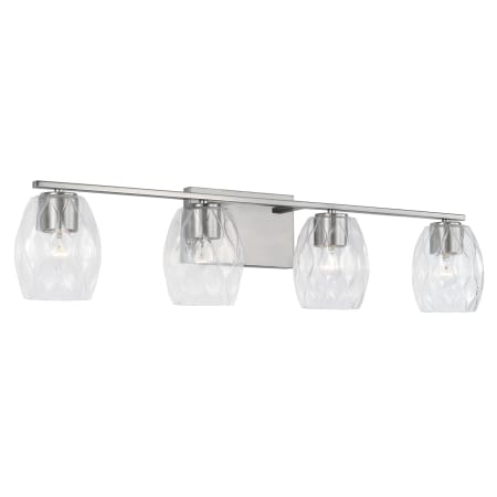 A large image of the Capital Lighting 145341-525 Brushed Nickel