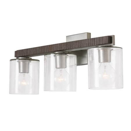 A large image of the Capital Lighting 146131-531 Carbon Grey / Matte Nickel