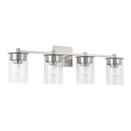 A large image of the Capital Lighting 146841-532 Brushed Nickel