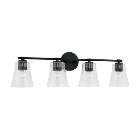 A large image of the Capital Lighting 146941-533 Matte Black