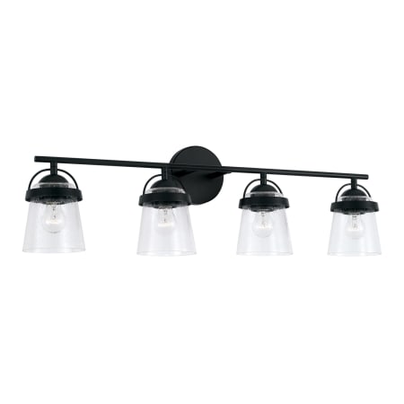 A large image of the Capital Lighting 147041-534 Matte Black